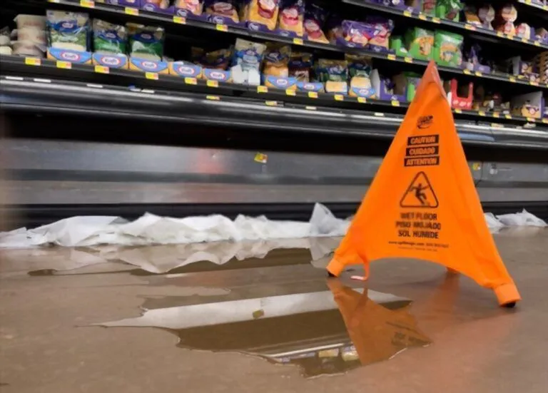 Slip and Falls in Grocery Stores